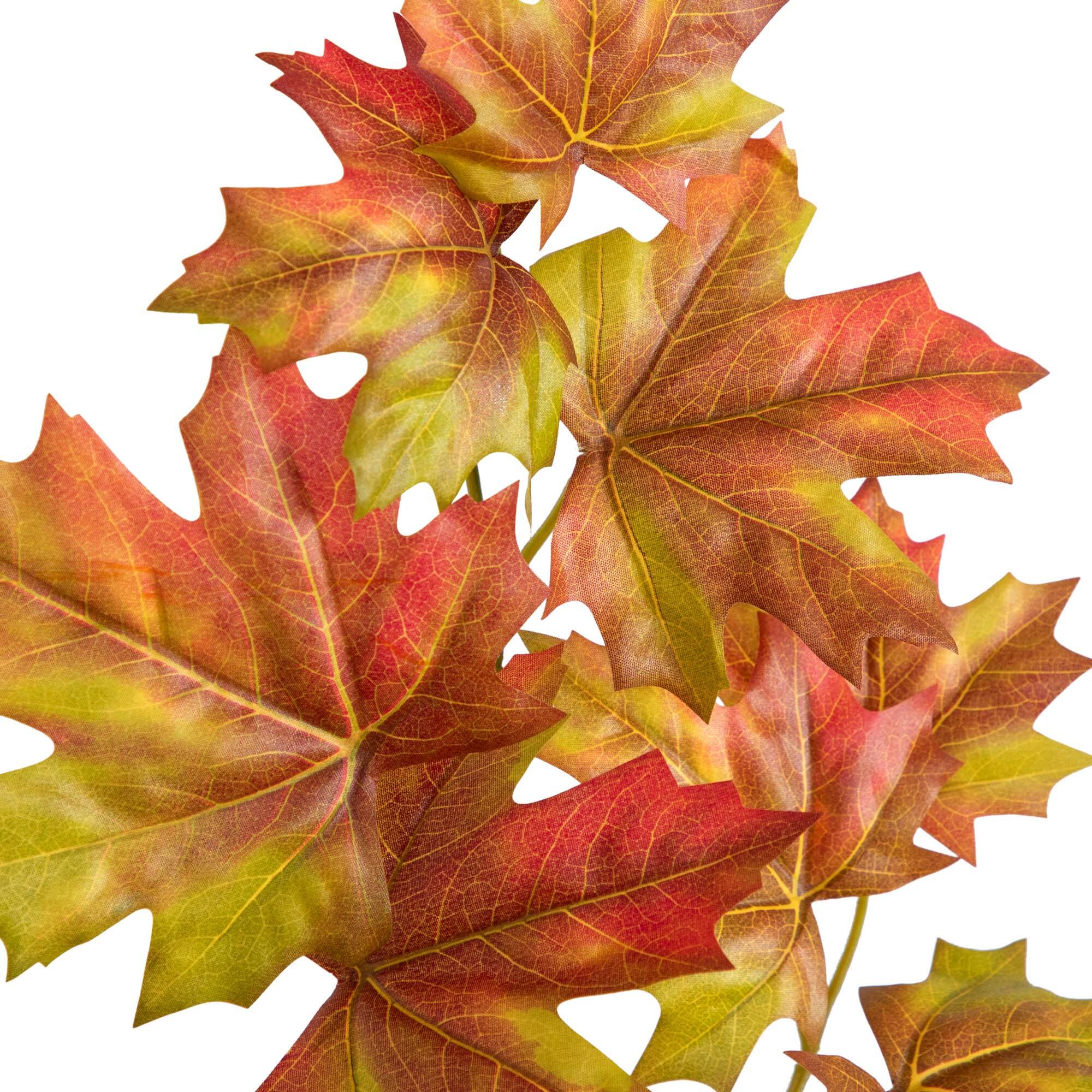 5ft. Deluxe Potted Artificial Autumn Maple Tree